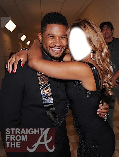 Usher Photo frame effect