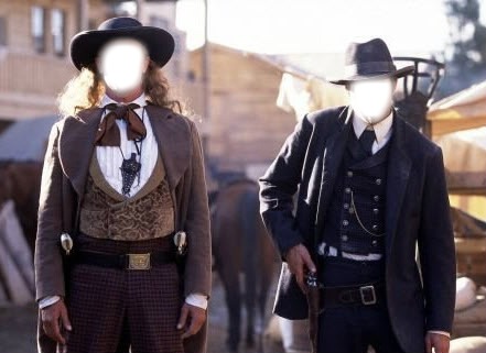 Cowboys Photo frame effect