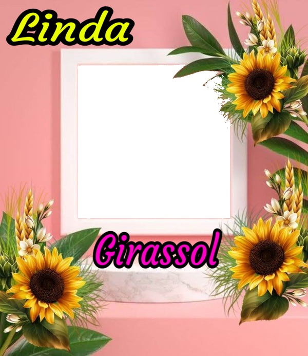 Girassol mimosdececinha Fotomontažas