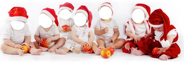 navidad con bebes Fotomontage