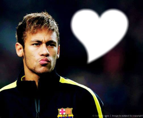 neymar jr. Fotomontage