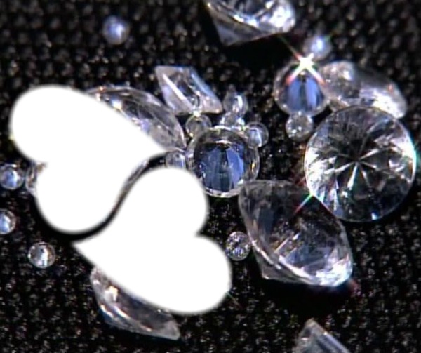 Cétina diamants Fotomontage