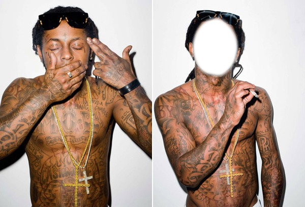 Lil Wayne Fotomontažas