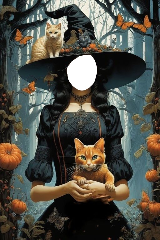 gatoneu Halloween Montaje fotografico