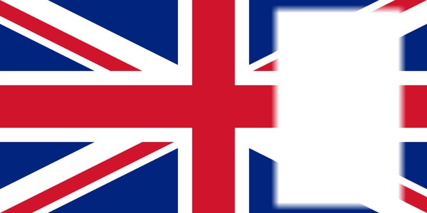 English flag Valokuvamontaasi
