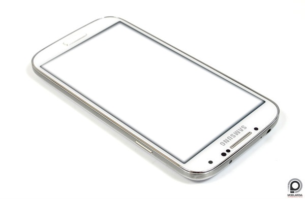 Samsunk Galaxy S4 white Montage photo