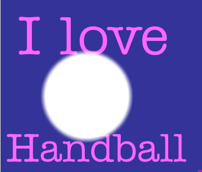 handball c'est tros bien Fotomontāža