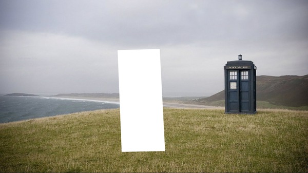 TARDIS Photo frame effect