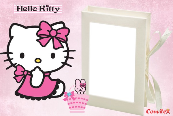Hello Kitty Frames Magic Fotomontasje