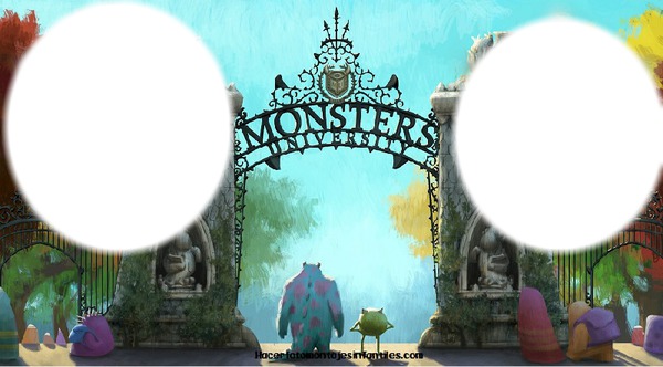 Monster University フォトモンタージュ