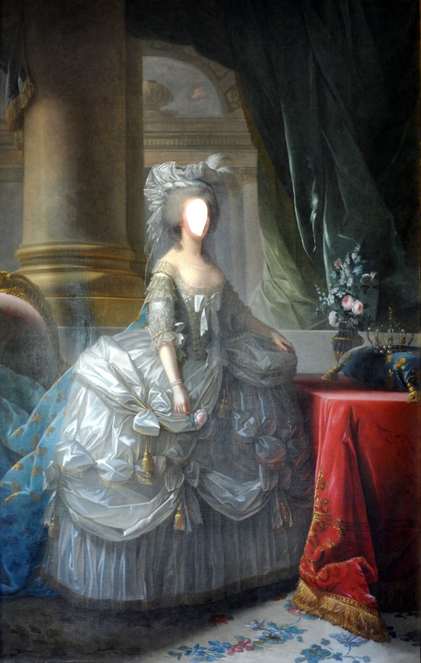 Marie Antoinette 2 AE Photo frame effect