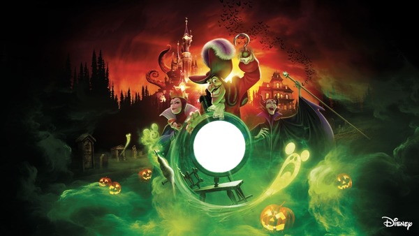 Disney Halloween Non Transparence Photomontage