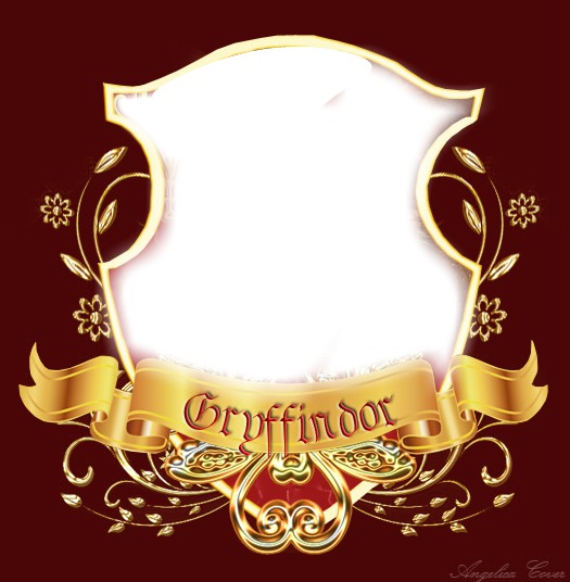 Gryffondor logo Montaje fotografico