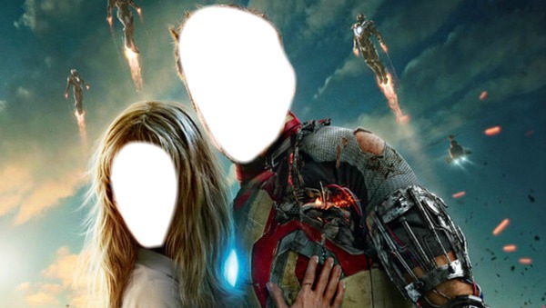 Iron man 3 Photo frame effect