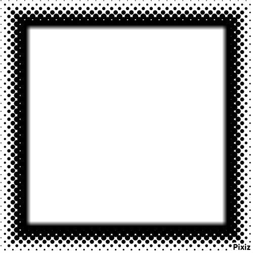carré n.b Photomontage