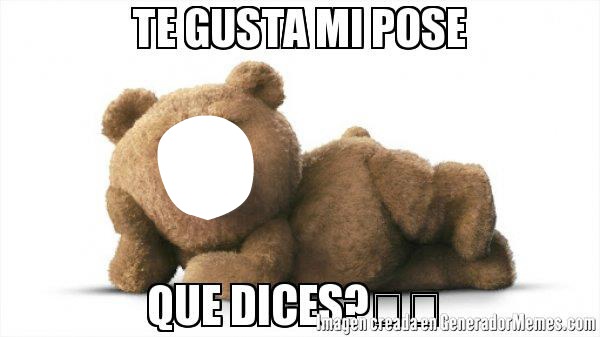 oso ted 2 Fotomontage