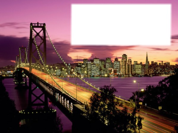 Puente San Francisco Фотомонтажа
