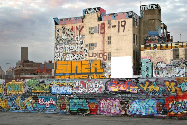 Graffiti in New York City 4 Fotomontáž