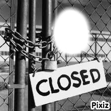 Prison closed pour les visites XD Fotomontáž