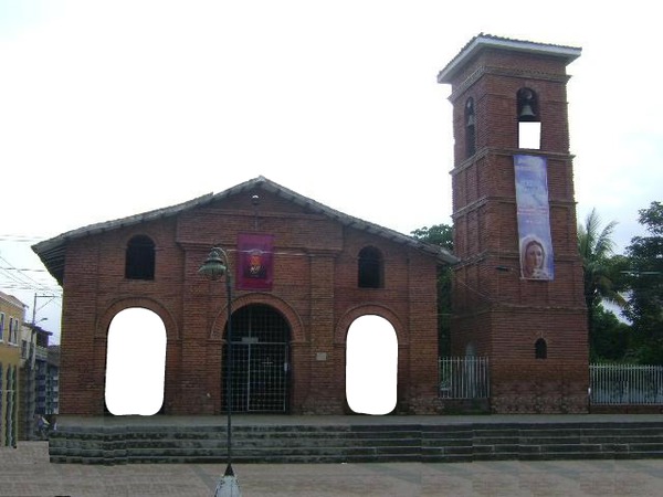 iglesia de Jamundi Fotomontáž