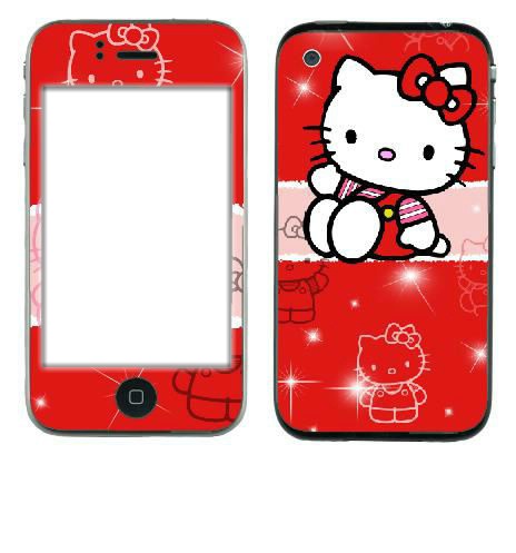 hello kitty Red Phone Montage photo