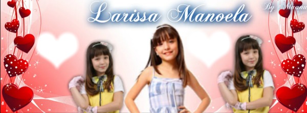 Larissa Manoela Photo frame effect