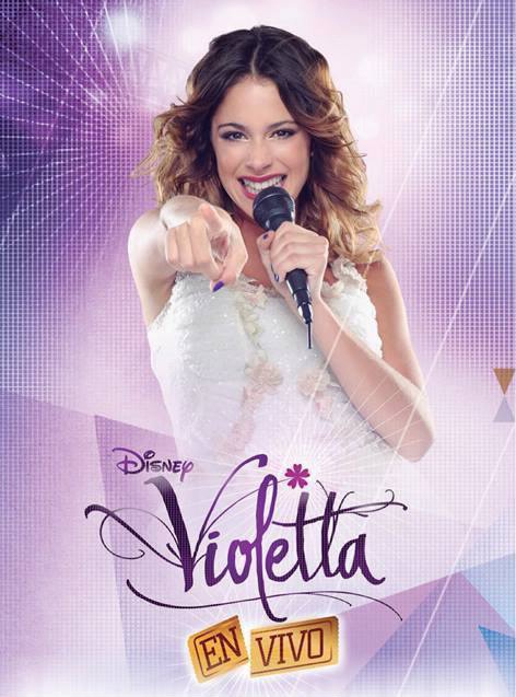 Violetta en vivo Fotomontaż