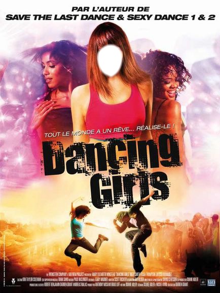 Dancing girls Fotomontaż