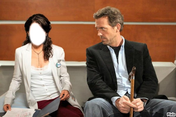 dr house Photo frame effect