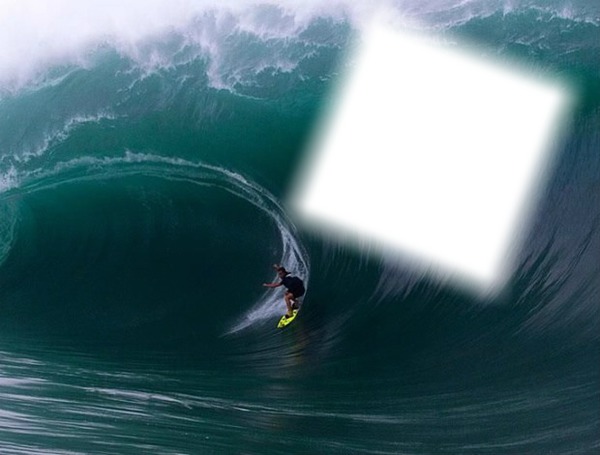 surf Photo frame effect