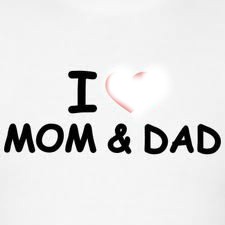 love mom & dad Фотомонтаж