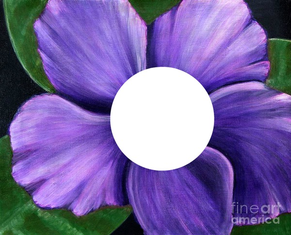 violeta / violet Фотомонтажа