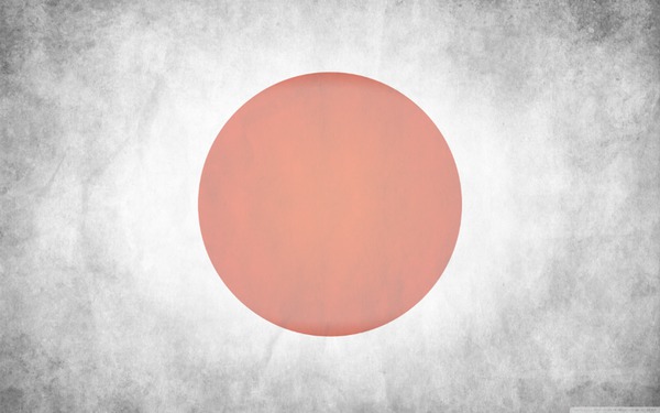 Japan flag HD Фотомонтажа