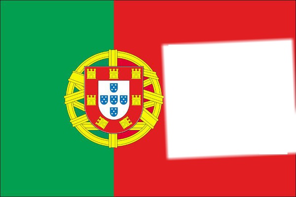Drapeau du Portugal Fotomontaż
