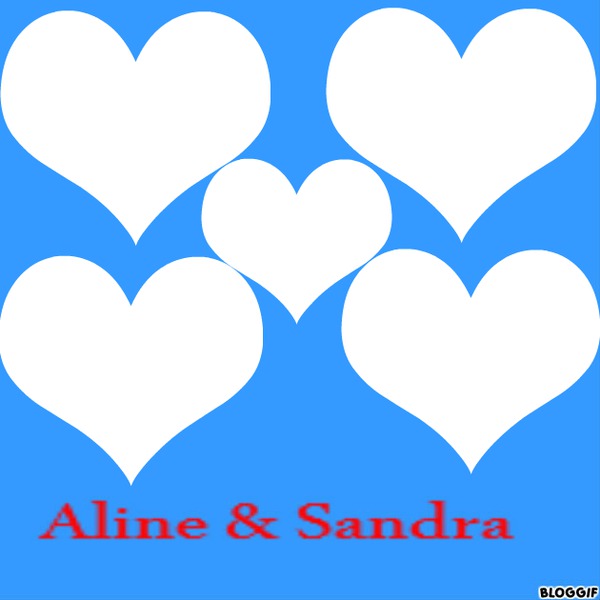 Aline & Sandra Fotomontaggio