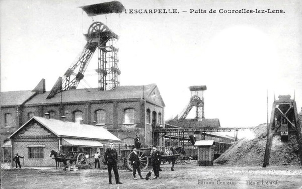 mine de charbon Fotomontažas