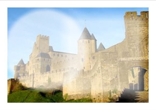 carcassonne Photo frame effect