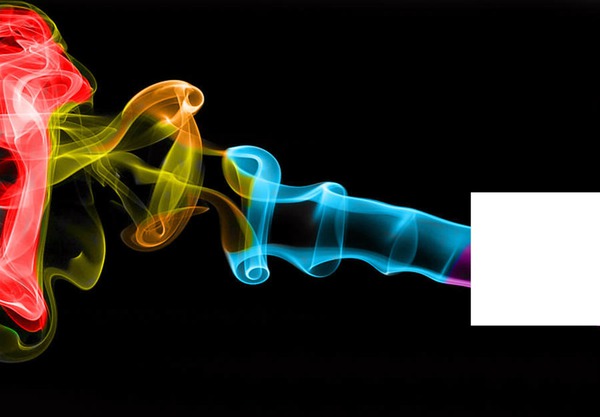sigara dumanı Fotomontagem