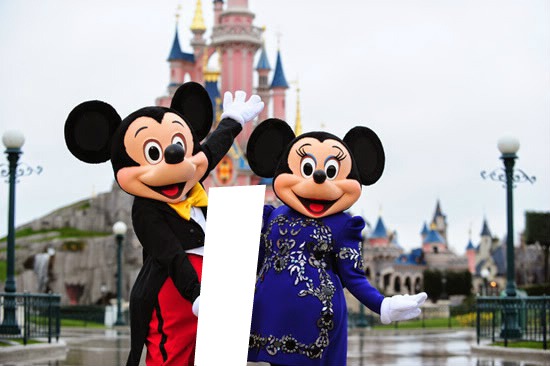 Disneyland Fotomontáž