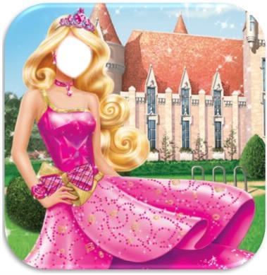 princesse barbie Fotomontaža