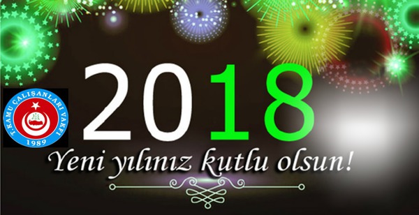 yeni yıl 2018 Fotoğraf editörü