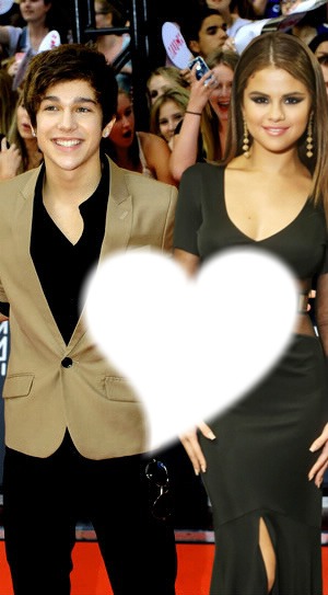 Austin & Selena Fotomontāža