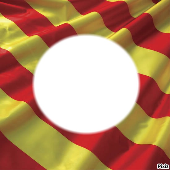 Català bandera Fotomontaż