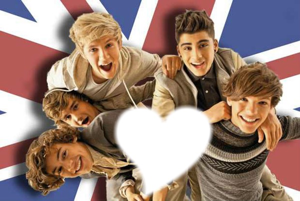 One direction love Fotomontage