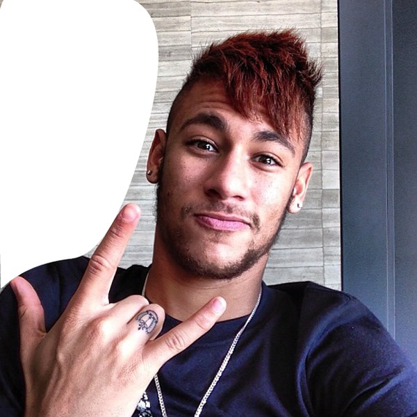 Neymar and you Fotomontažas