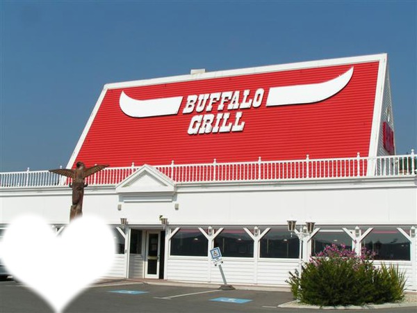 restaurant buffalo grill Montaje fotografico