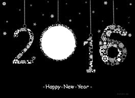happy new year 2016 Photo frame effect