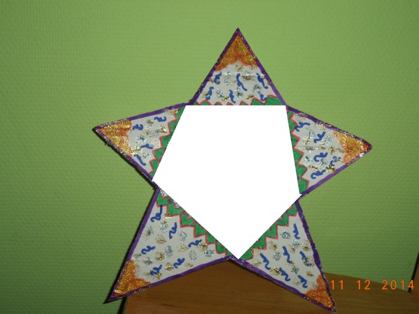 étoile Fotomontaggio
