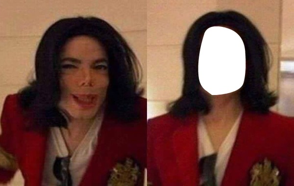 MJ funny photo Fotomontage