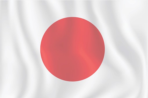 Japan flag Fotomontasje